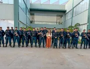 Canaã recebe reforço policial; Josemira dá boas-vindas ao novo efetivo