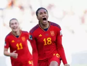 Copa feminina: Espanha chega à semifinal pela prim