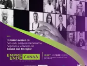 O maior evento de network, empreendedorismo, negócios e conexão de Canaã dos Carajás!
