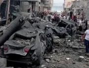 Israel lança centenas de bombas contra “núcleos” do Hamas em Gaza; guerra desloca 200 mil pessoas na região 
