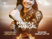 Maria Marçal se apresenta hoje na 8ª ExpoCanaã; show é gratuito 