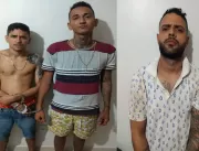 Trio é preso após roubar carro no Novo Horizonte