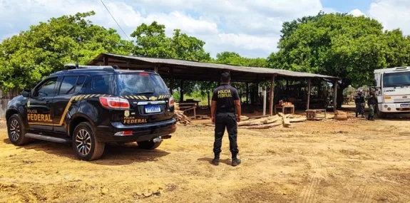 PF prende 3 e fiscaliza 32 madeireiras em operação contra a comercialização ilegal de madeira no MA