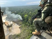 PF, IBAMA e Polícia Nacional da Colômbia desmobilizam garimpo ilegal de ouro na Amazônia