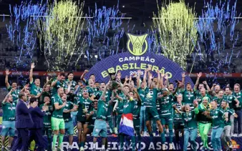Palmeiras conquista o 12º Campeonato Brasileiro de