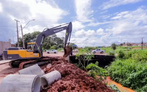 Obras na Avenida Pará são feitas para melhorar o e