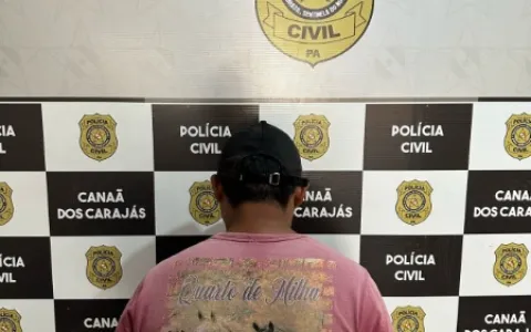 Polícia Civil de Canaã dos Carajás prende homem suspeito de estupro de vulnerável 