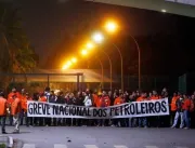 Petroleiros iniciam greve de 72 horas nas refinari