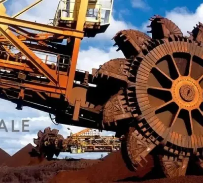 Mineradora Vale: a maior multinacional do Brasil em valor de mercado, sendo a maior produtora de ferro e níquel do mundo além de exportar cobre, ouro e minérios raros