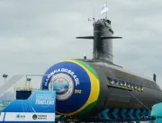 Lula e Macron lançam 3º submarino de parceria entr