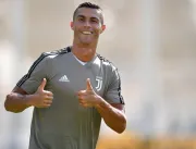 Cristiano Ronaldo começa a treinar no CT da Juvent