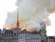  Incêndio atinge a Catedral de Notre-Dame, em Pari