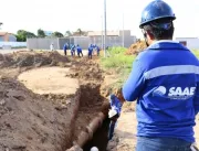 Saae realiza manutenção de rede água em Canaã