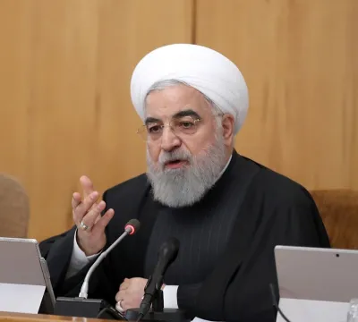 ​Com ou sem o acordo nuclear, nunca buscaremos uma arma, diz presidente do Irã