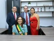 Prefeita, vice e vereadores tomam posse em Canaã dos Carajás