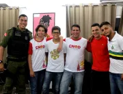 Ordem DeMolay promove campanha contra suicídio na escola Tancredo Neves