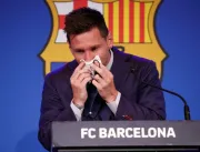Messi se despede do Barcelona e diz que negocia co