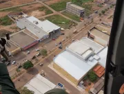Operação Saturação: com a presença do helicóptero Guardião 3, da Secretaria de Segurança, Polícia Militar promove intensa fiscalização em Canaã