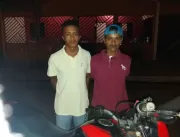Dupla é presa em Parauapebas com moto roubada e co