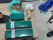 Dois homens são presos com mais de 2,5kg de drogas em Parauapebas, no Pará 