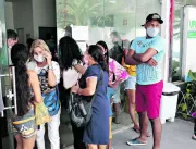 Unidades de saúde de Belém seguem lotadas com caso