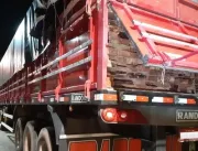 PRF apreende cerca de 38 metros cúbicos de madeira transportada ilegalmente no Pará 