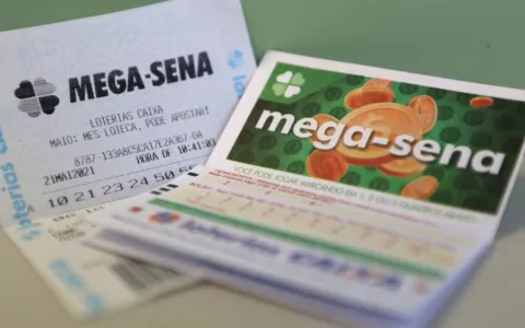 Mega-Sena sorteia nesta quarta-feira prêmio estima