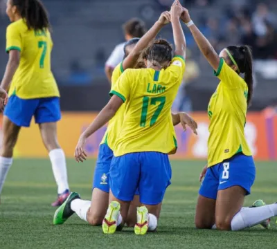 Futebol feminino: Brasil decide Sul-Americano Sub-17 com a Colômbia