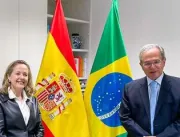 Ministro se reúne com ministra da Economia da Espa