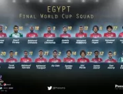 Em recuperação, Salah aparece na lista final do Eg