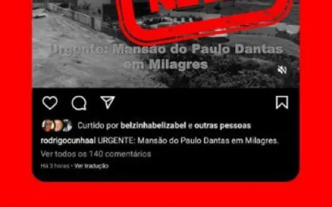Desespero:Rodrigo Cunha usa mansão de aliado Davi 