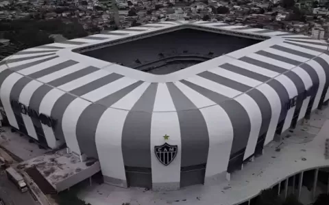Atlético inaugura Arena MRV em BH com autoridades,