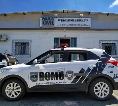 Agentes da ROMU efetuou um prisão em flagrante por