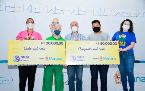 ‘Nota Premiada Manaus’ entrega R$ 182 mil aos sort