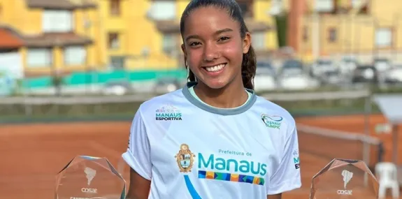 ​Beatriz Rodrigues, atleta do programa ‘Manaus Olí