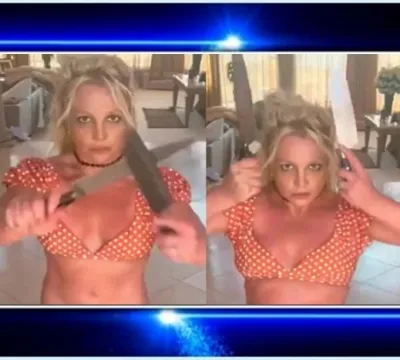 Polícia visita a casa de Britney Spears após vídeo com facas