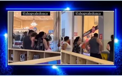 Vídeo: mulher ataca faxineira em shopping: “Sou ri