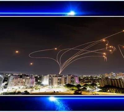 Domo de Ferro de Israel intercepta ataques do Irã;