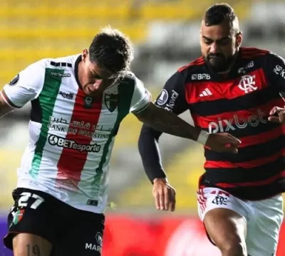 Flamengo perde para o Palestino no Chile e sai da 