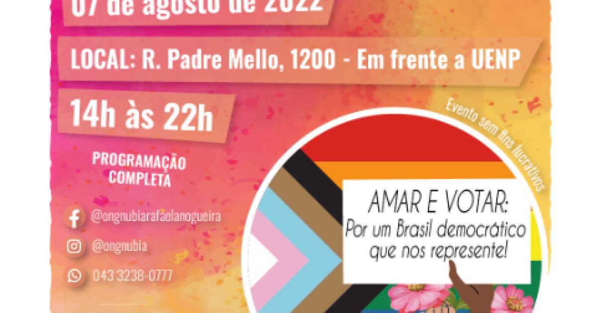 4ª Marcha Cultural LGBTIA+ de Jacarezinho divulga programação - PortalJNN