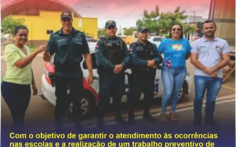 POLICIA MILITAR DE CANAÃ RECEBE VIATURA DA PREFEIT