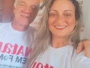 Luzia Moraes e Raimundo Bandeira no Lançamento do 