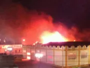 Incêndio destrói Mercado de Artes em Ipirá