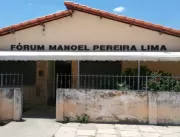 O Fórum Municipal Manoel Pereira Lima, em Serrolân