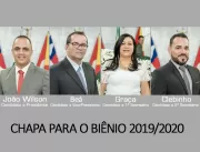Wilson de Jacó protocola chapa para reeleição a pr