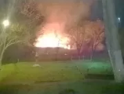Centro de Tradições Gaúchas é incendiado antes de 