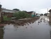 Chuva forte e com rajadas de vento em Serrolândia