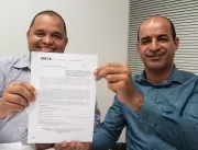 Prefeito Gonçalves assina contrato para pavimentaç