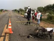 Motociclista morre após acidente, motorista do cam