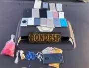 Rondesp prende traficante com 18 smartphones na Ba